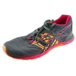 Reebok Crossfit Running Shoes Gray Synthetic Women 6 Medium‎